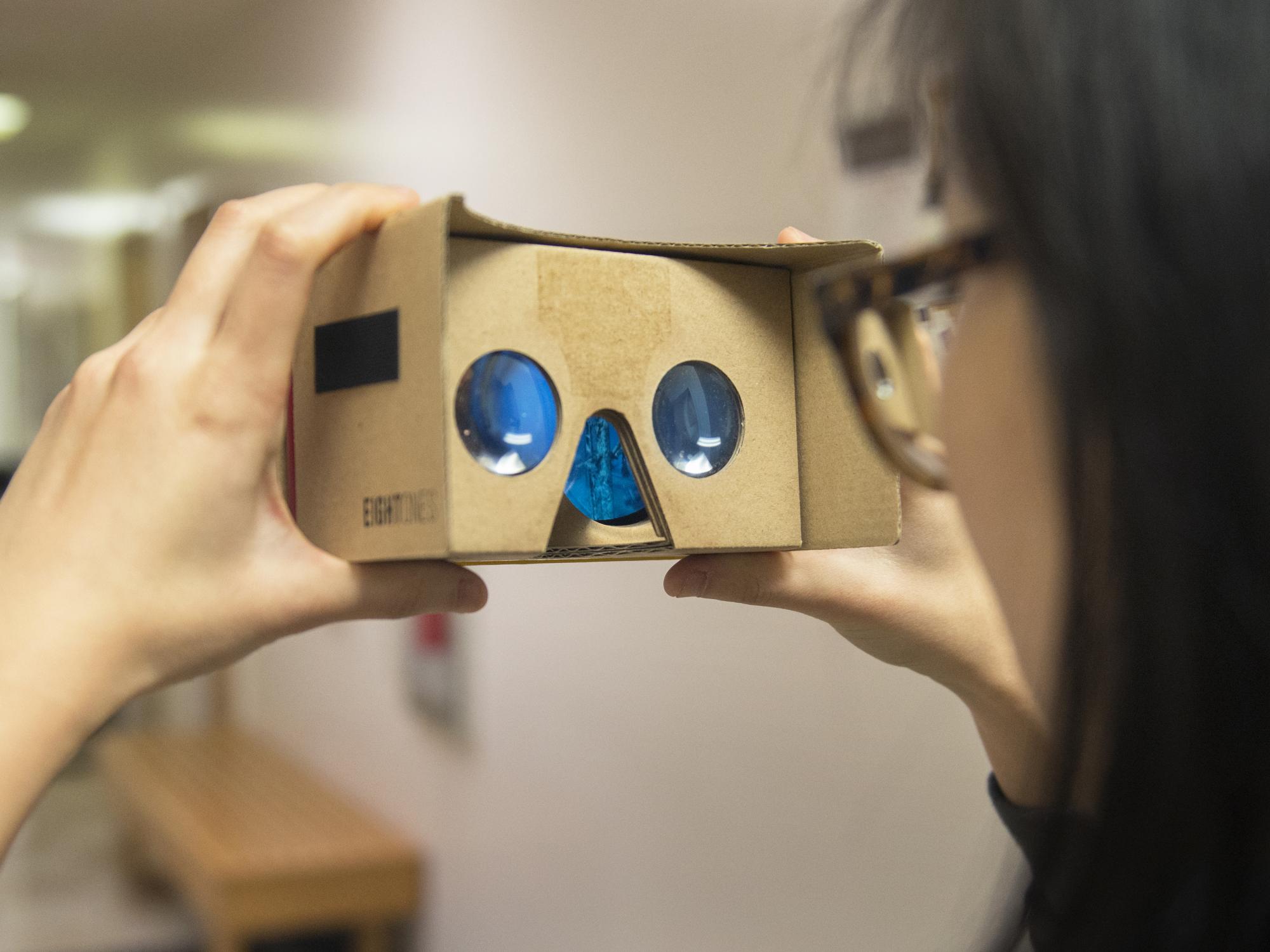 cardboard viewer
