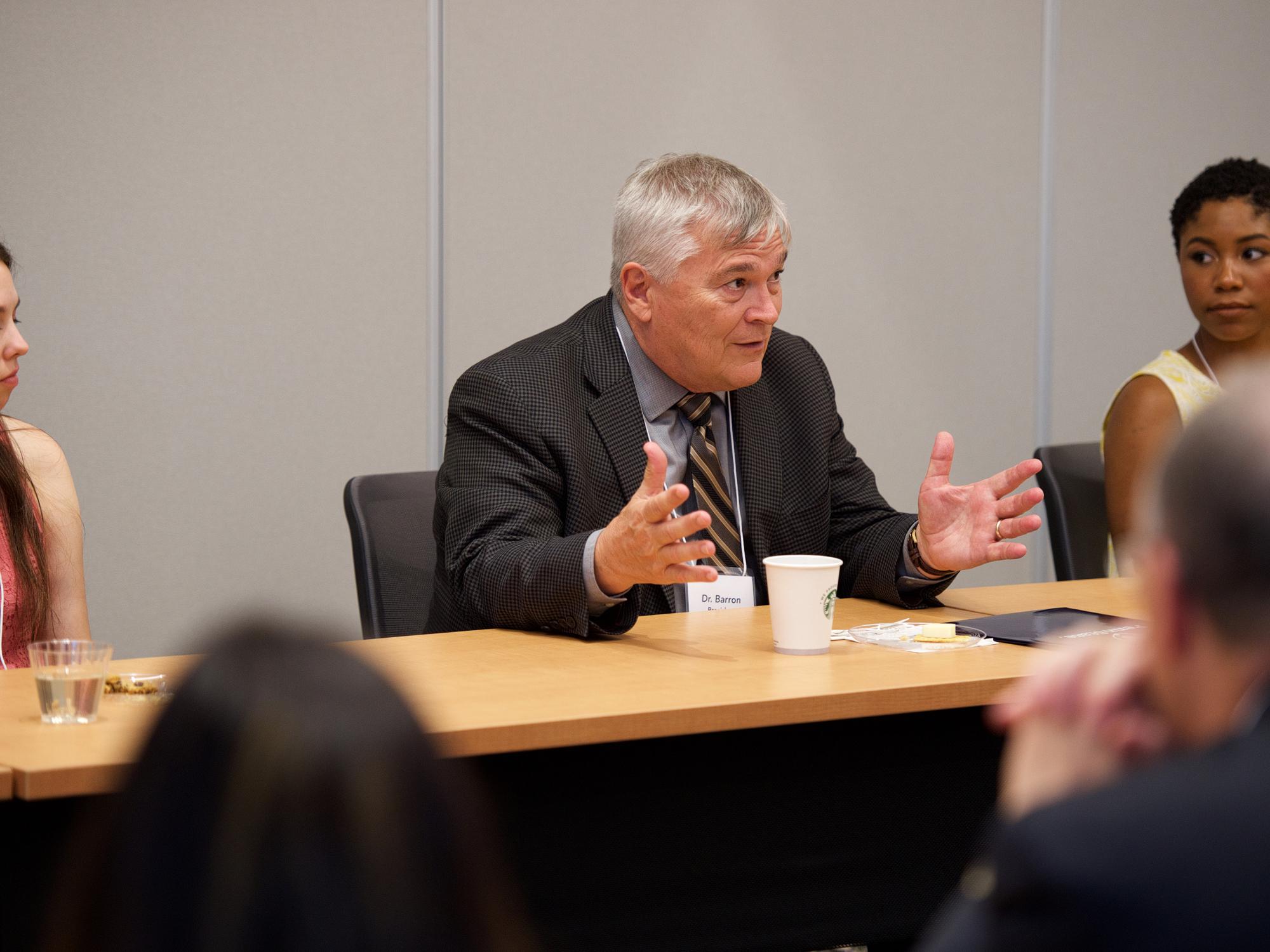 Dr. Eric Barron at Penn State Brandywine 