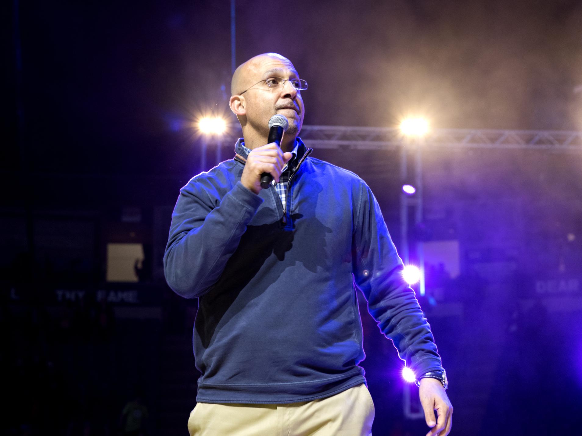 James Franklin at THON