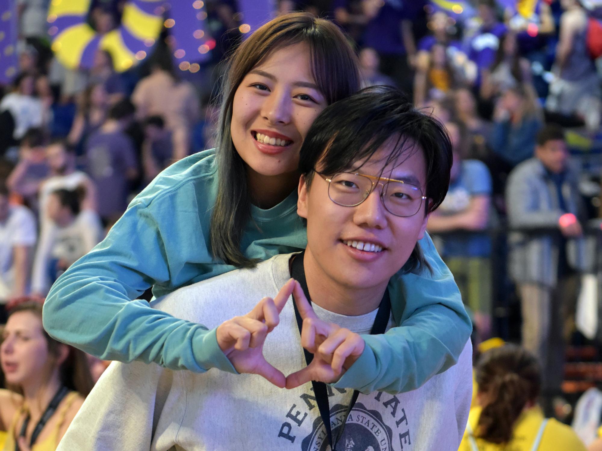 Dancers at THON 2020