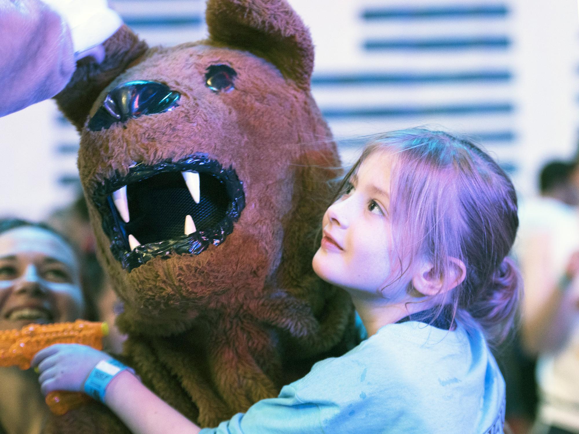 Nittany Lion at THON 17