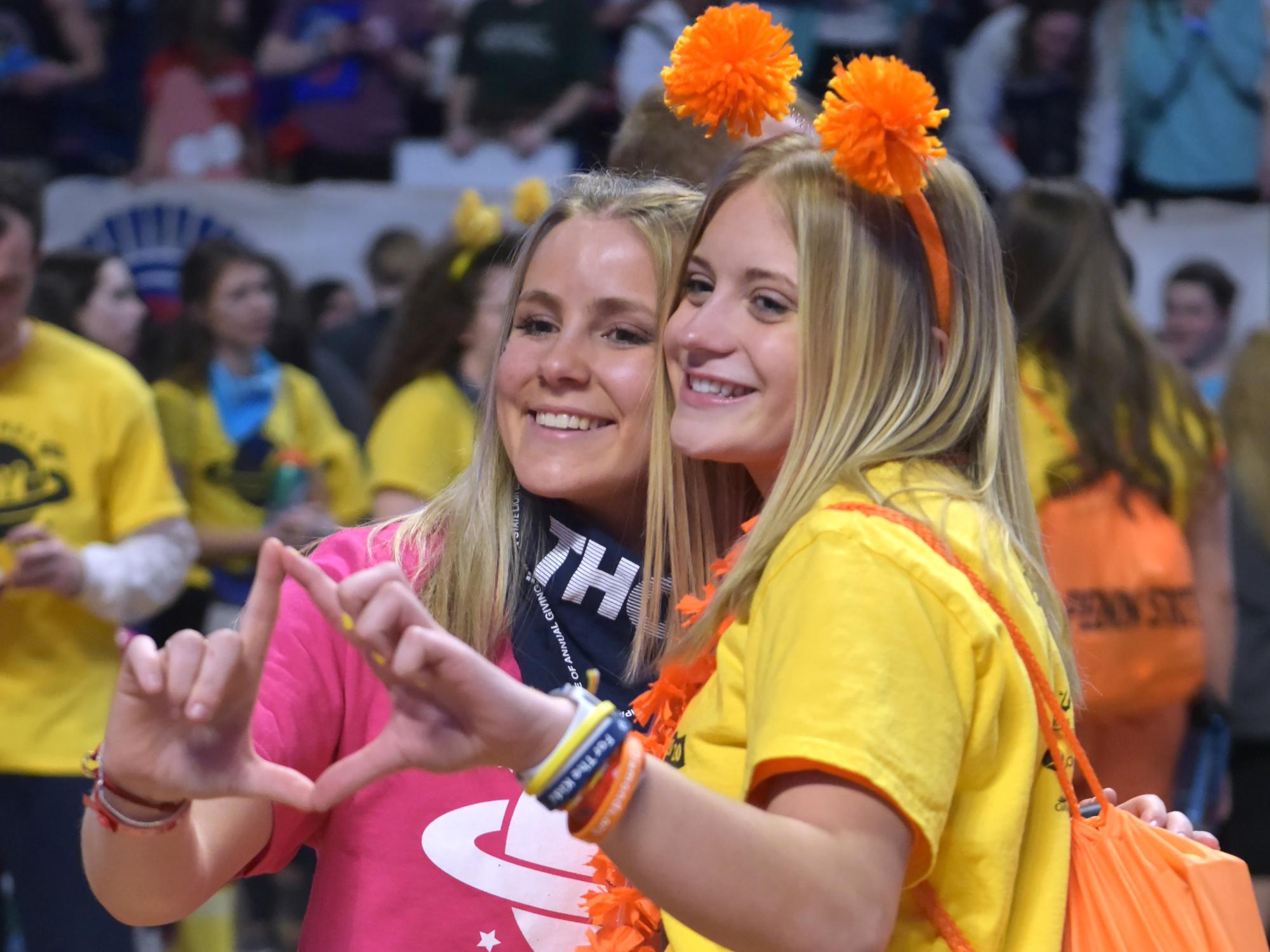 THON Four Diamonds sign