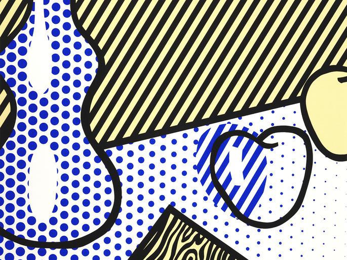 Roy Lichtenstein, "Still Life," from the "Geldzahler Portfolio," 1997.