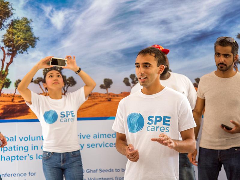 Aniruddh Sameth, a Penn State senior majoring in petroleum engineering, officially launched SPE Cares, an international charity co-founded, in Dubai.