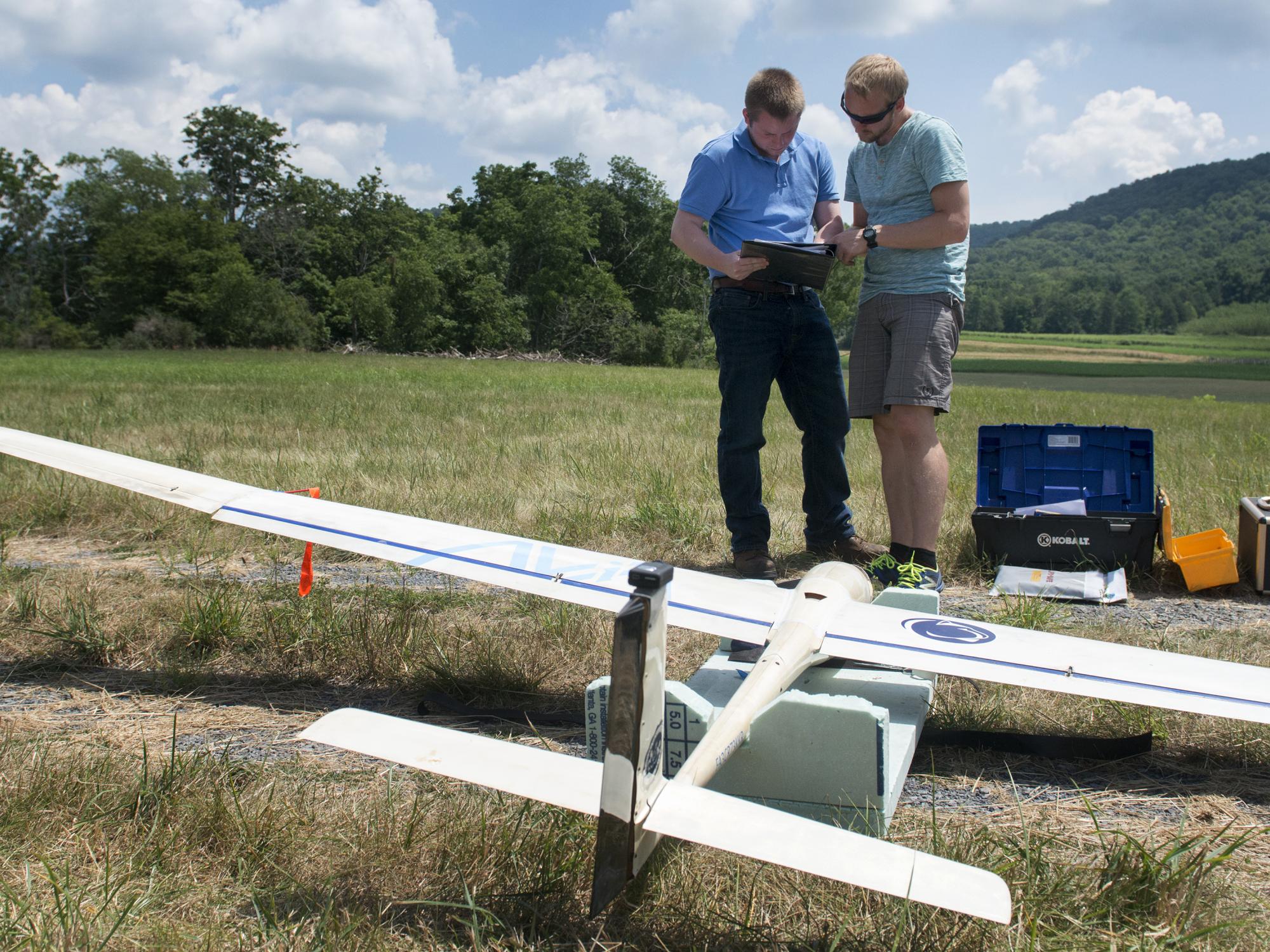 Preparing for test flight