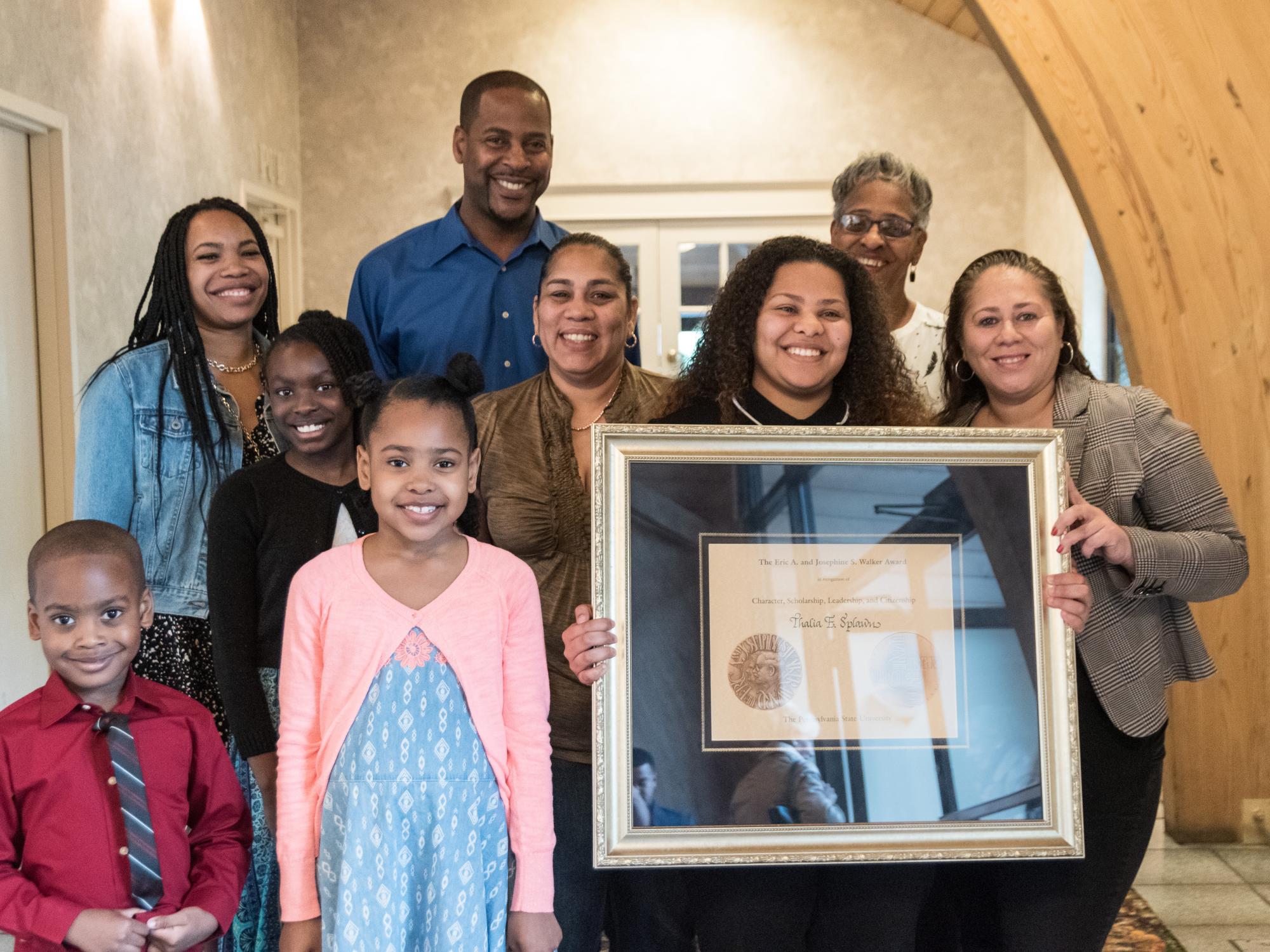 Thalia Splawn and Family