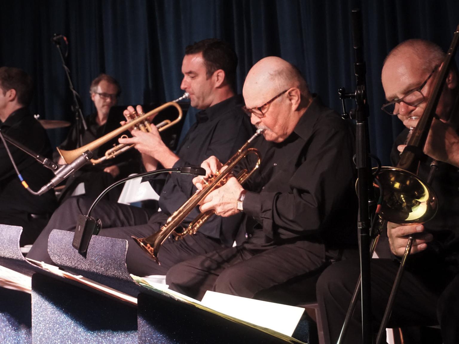 Musicians playing instruments