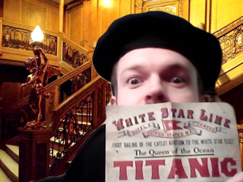 Jared Frederick on the Titanic
