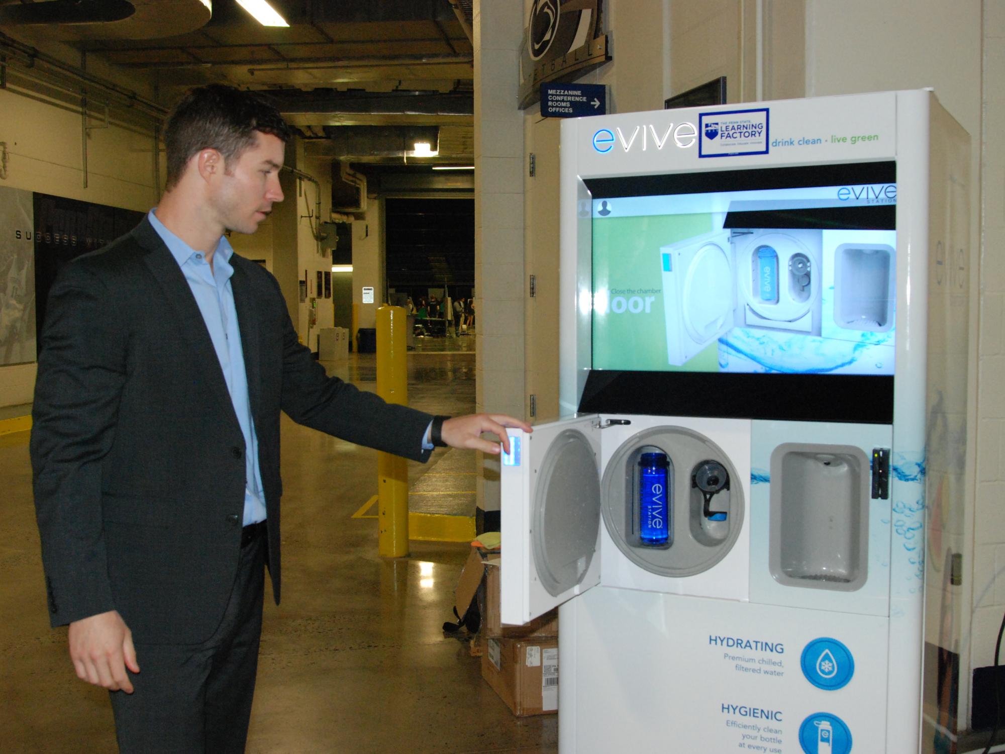 Tom Petrini, founder and president of Evive Station