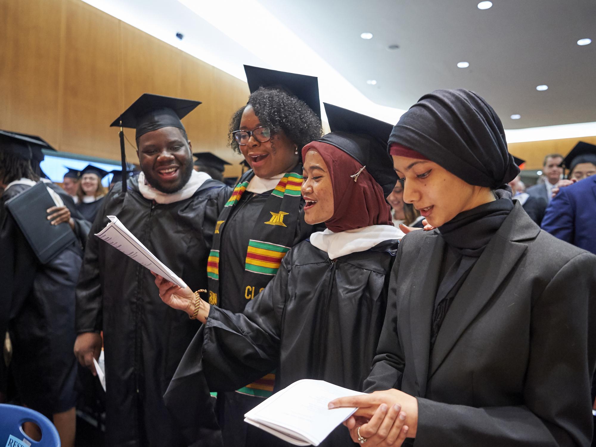 SIA 2019 graduates sing the Alma Mater