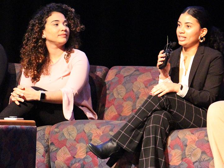 Varona sisters at Berks for Hispanic Heritage month
