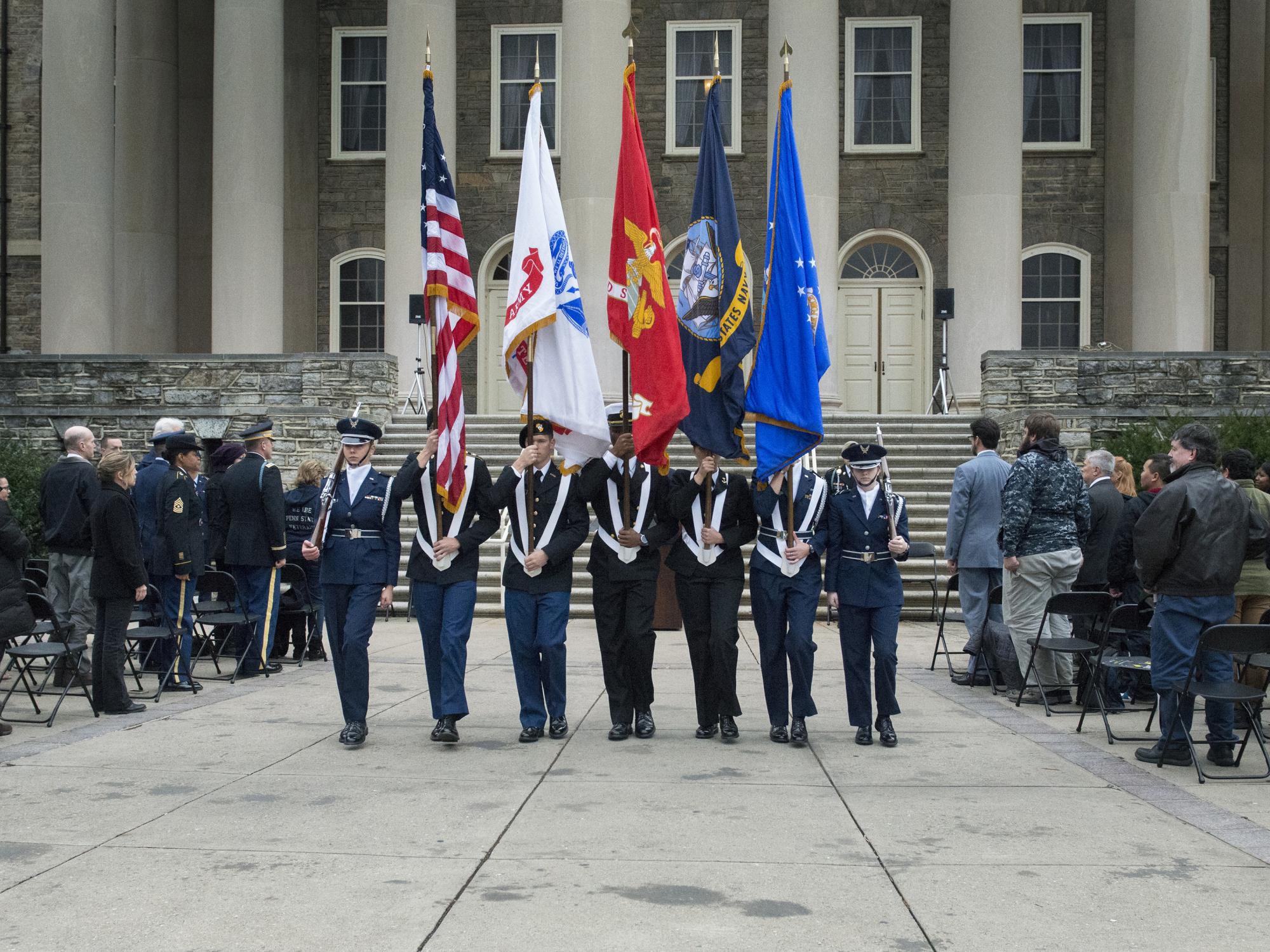 Veterans Day ceremony