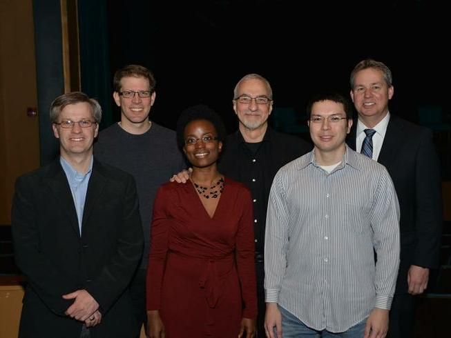 WPSU Water Blues production team poses