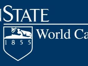 World Campus logo blue