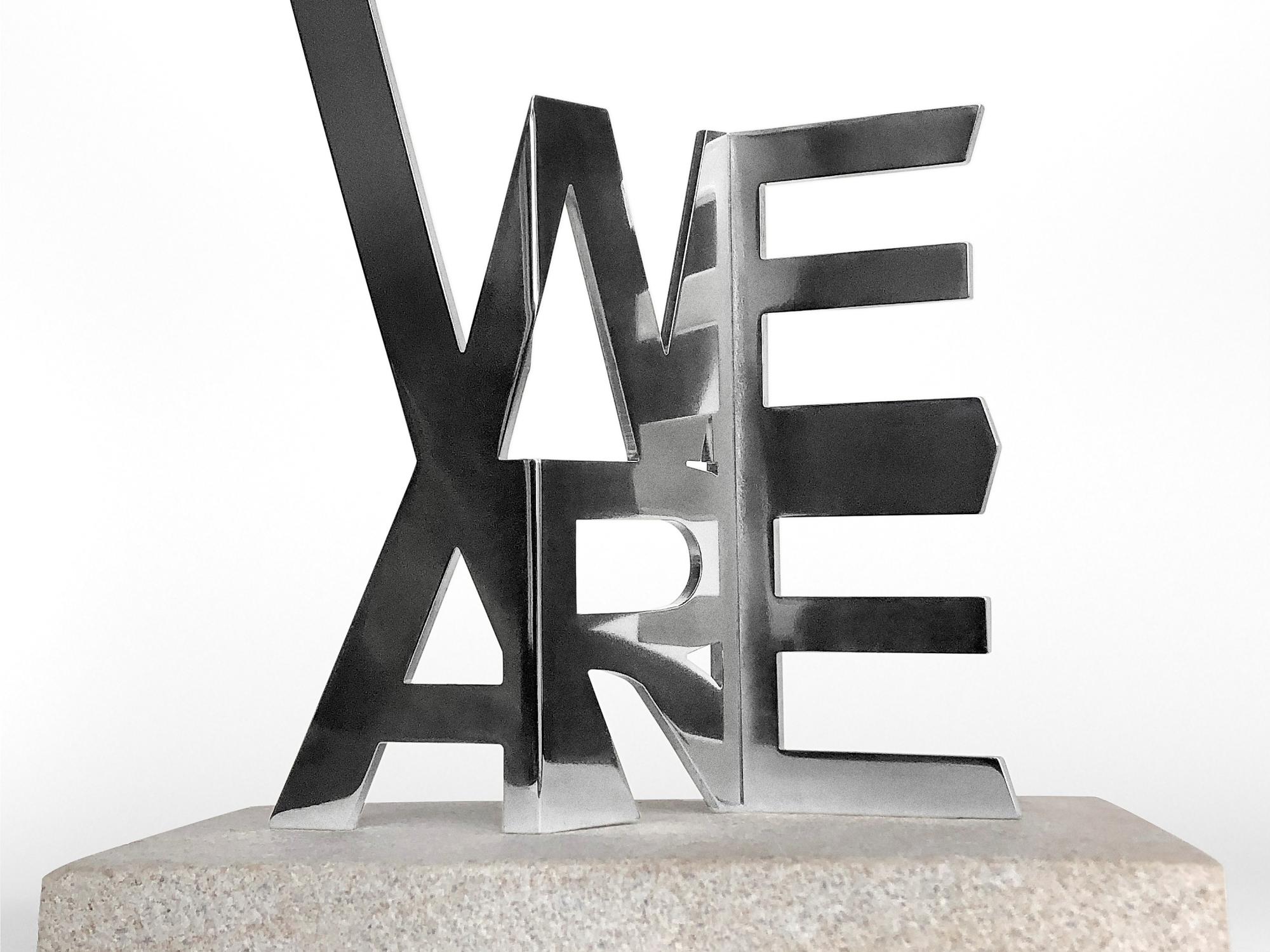 We Are sculpture - Penn State 2013 class gift