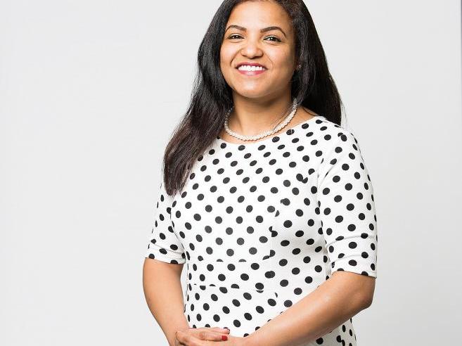 A portrait of Walaa Ahmad