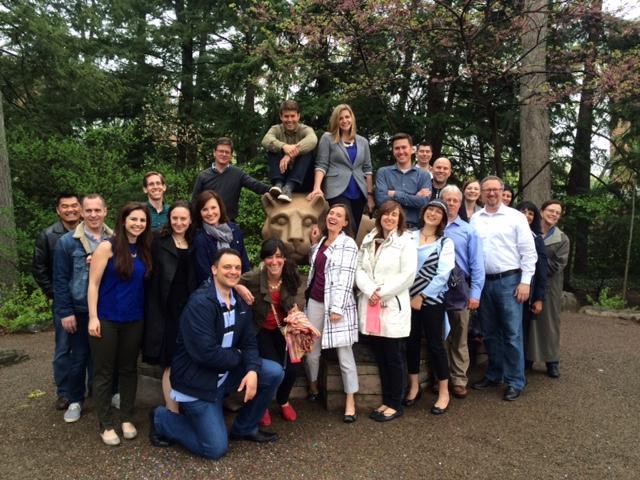 Students and scholars attend the Work Climate in Organizations workshop.