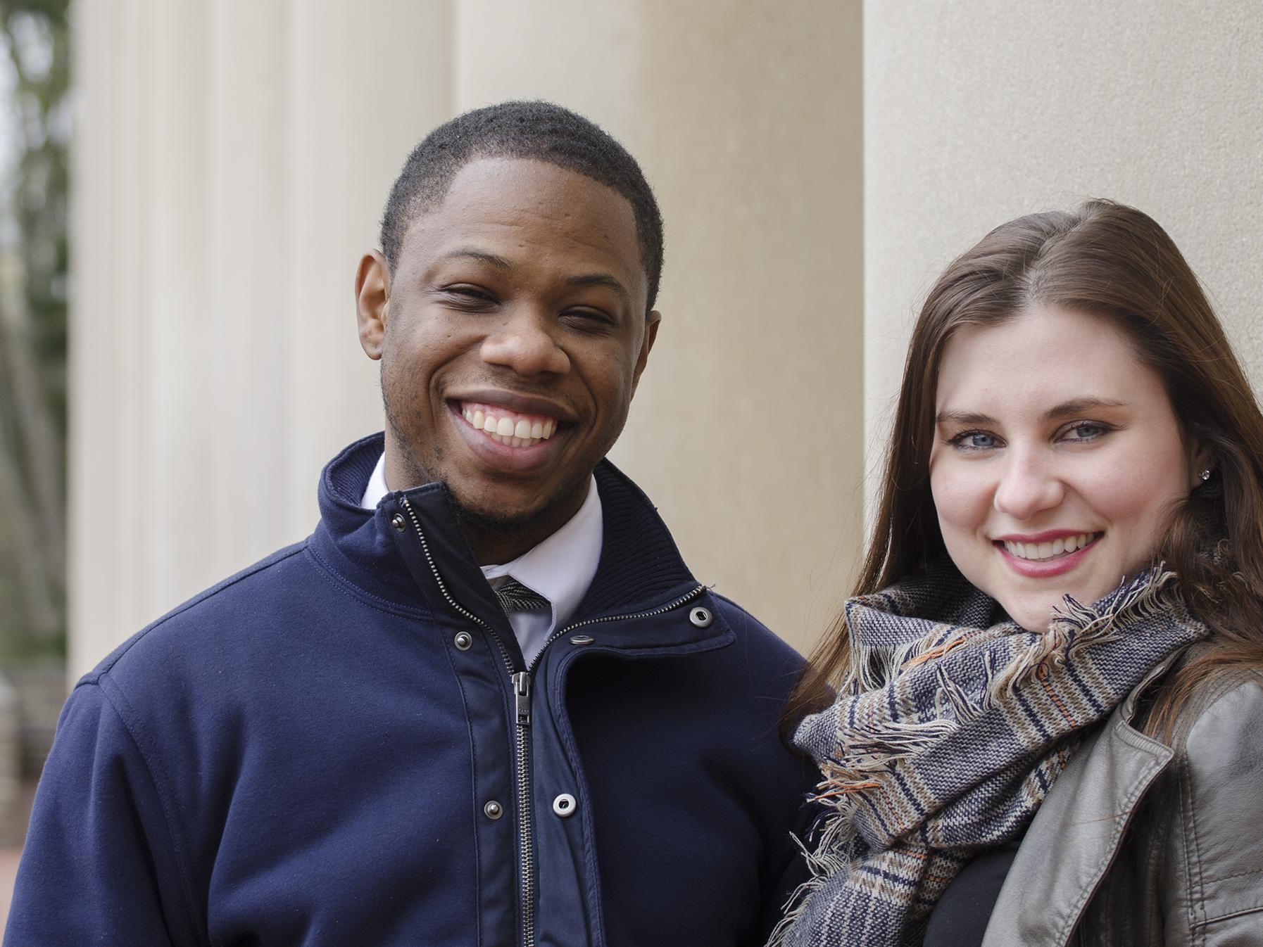 Young Professionals chairs Larry Murray and Rosalee Hurn 