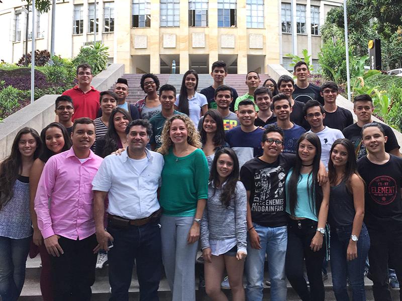 Zuleima Karpyn and class