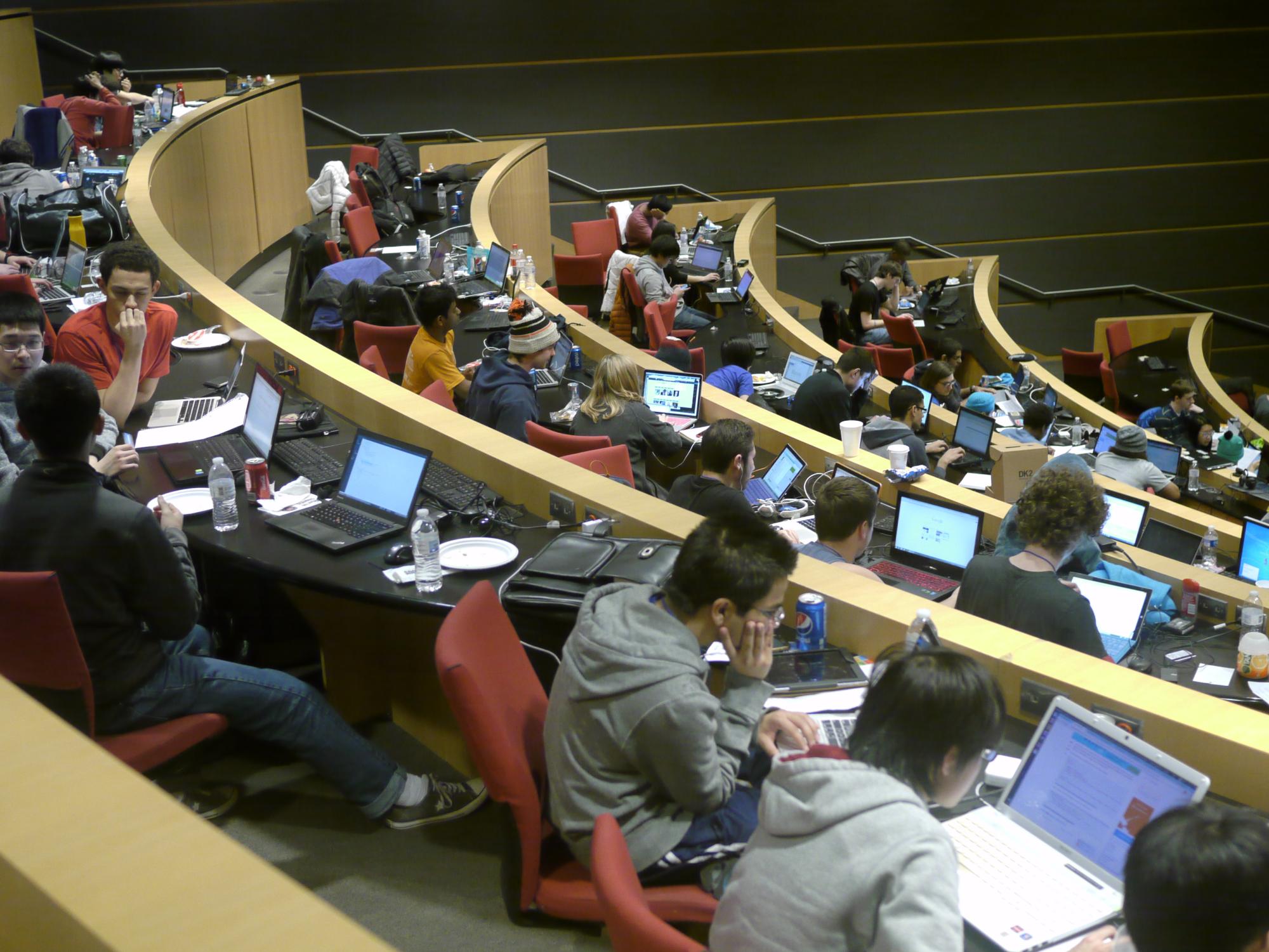HackPSU event in the Cybertorium 