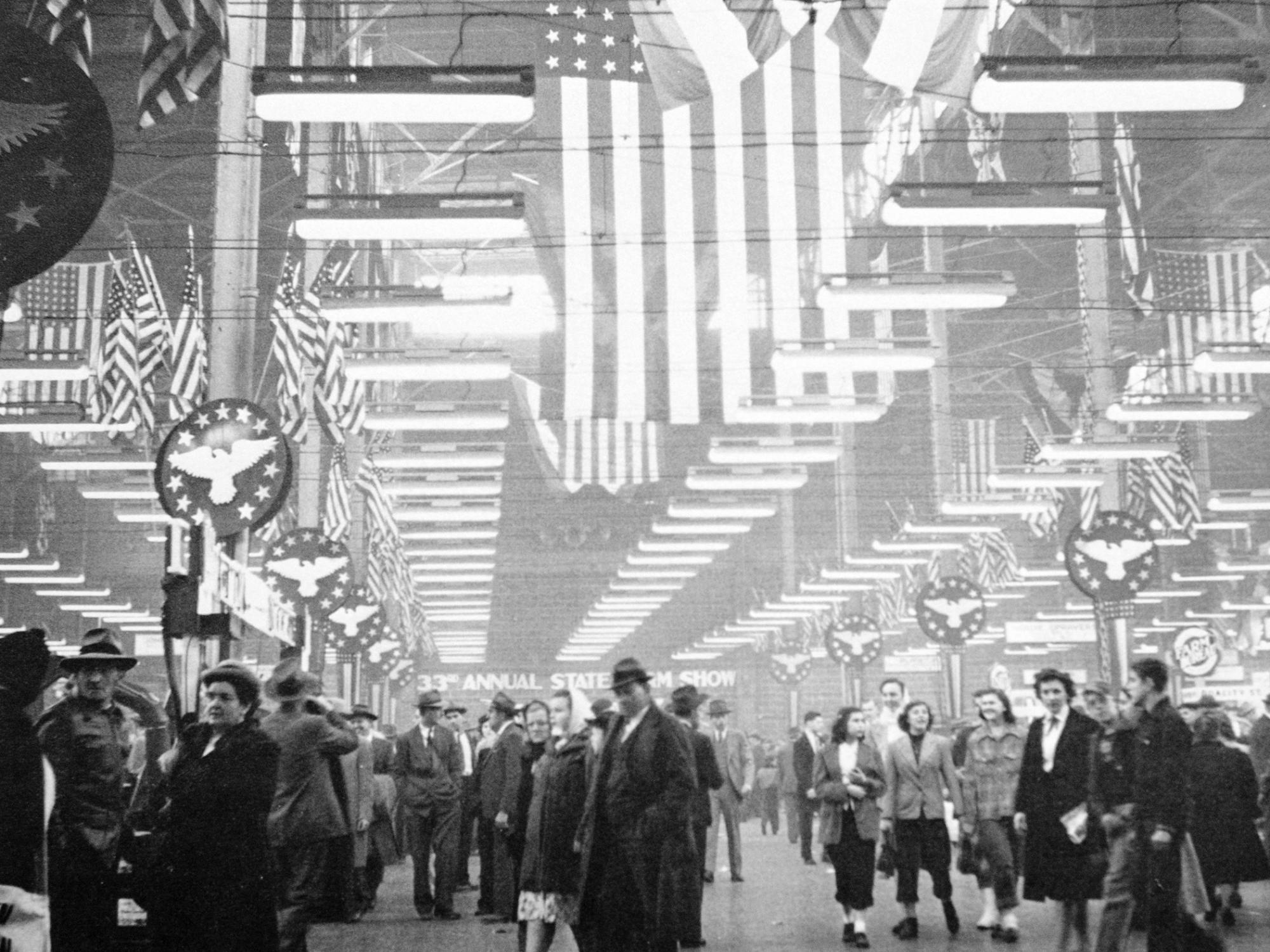 The Pennsylvania Farm Show in 1949