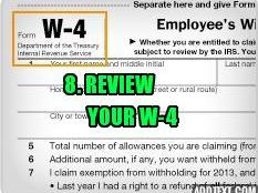 Review your W-4