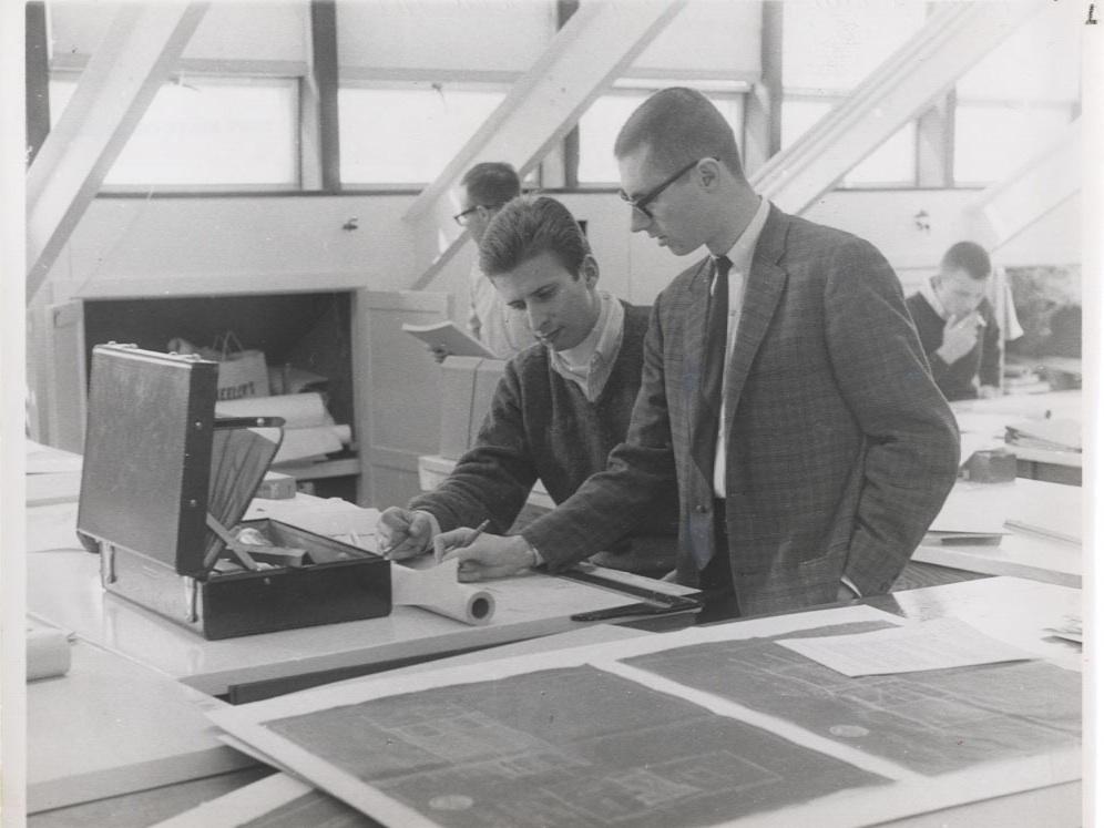 Architecture Students in the 1960s