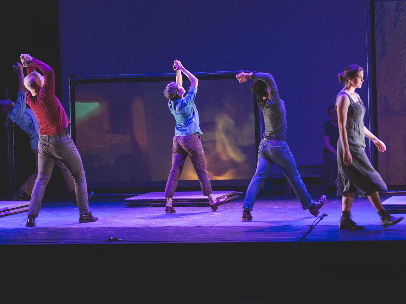 Steel Valley Rhythms performing at the State College Theatre. 
