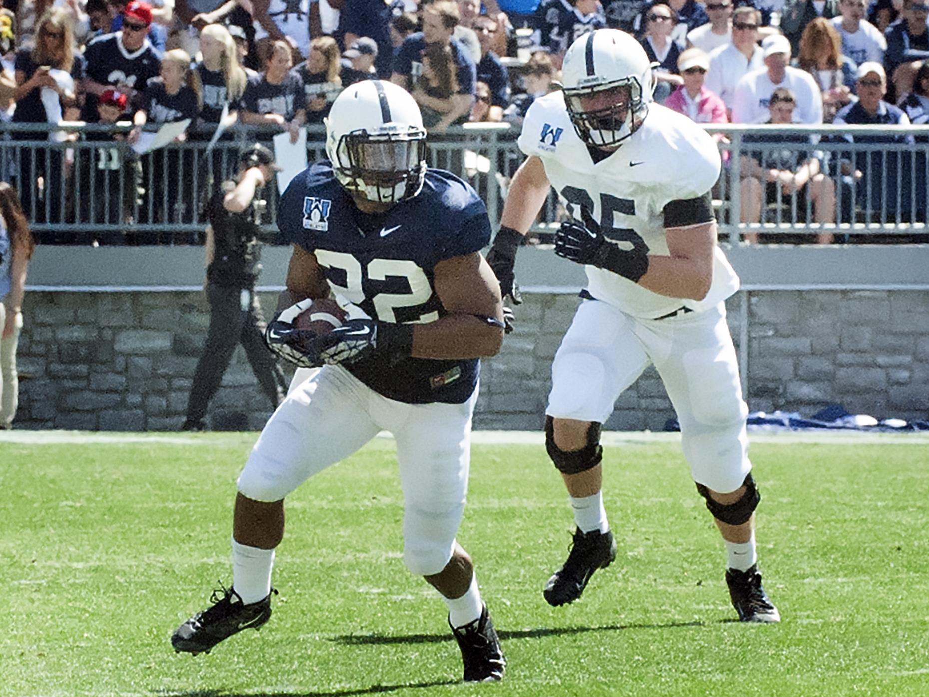 Akeel Lynch at 2014 Blue White game