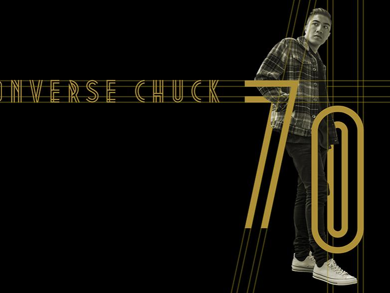 Converse Chuck 70s poster concept