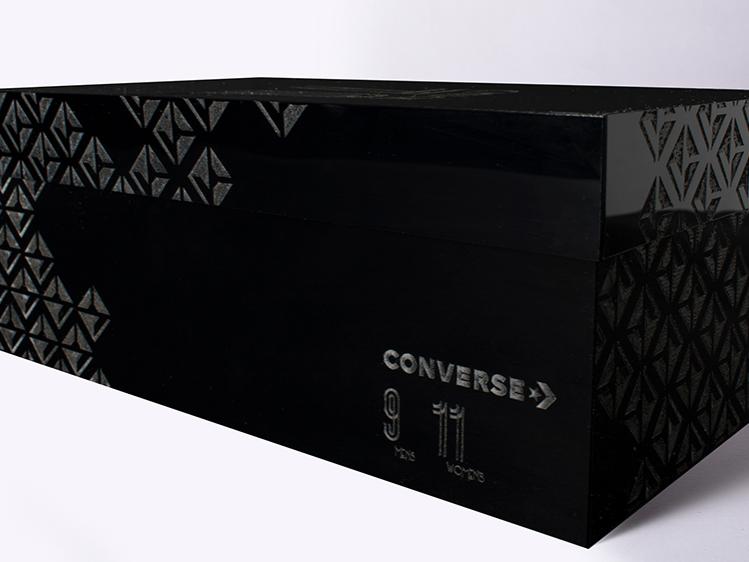 Box design concept for the Converse Chuck 70s