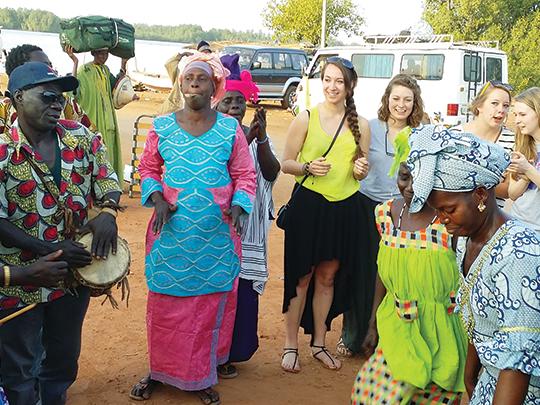 Dancing in The Gambia