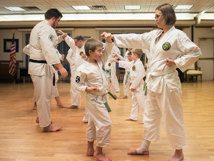 family karate class