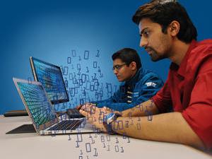 Penn State Harrisburg Engineering students Darshan Karnawat and Tapan Khilnani