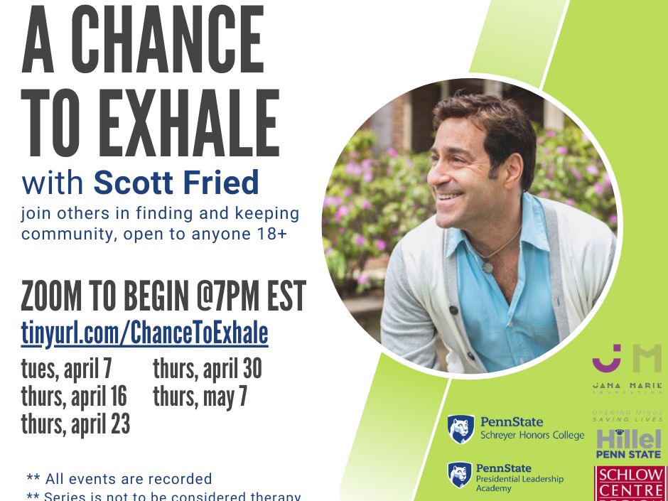 A chance to exhale with Scott Fried