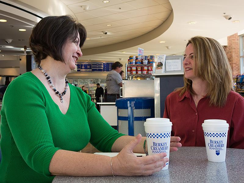 Diane Weller and Lori McCracken