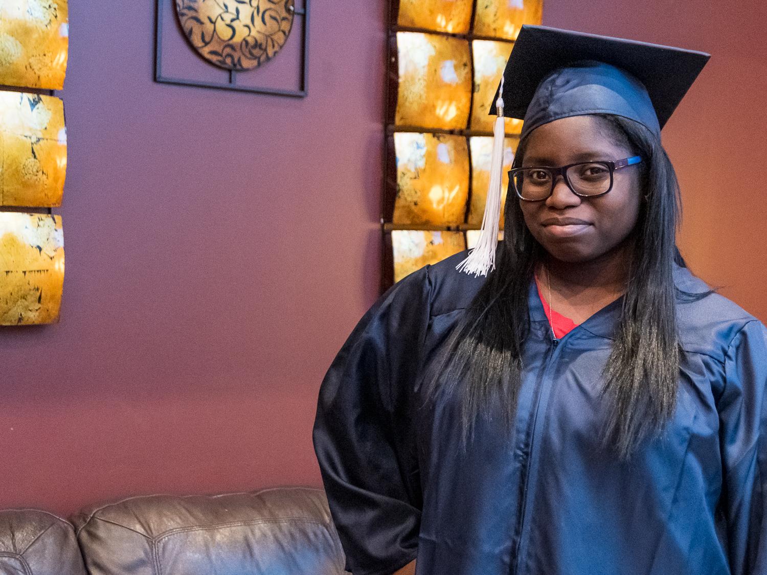 Jamila Bowen Cap and Gown