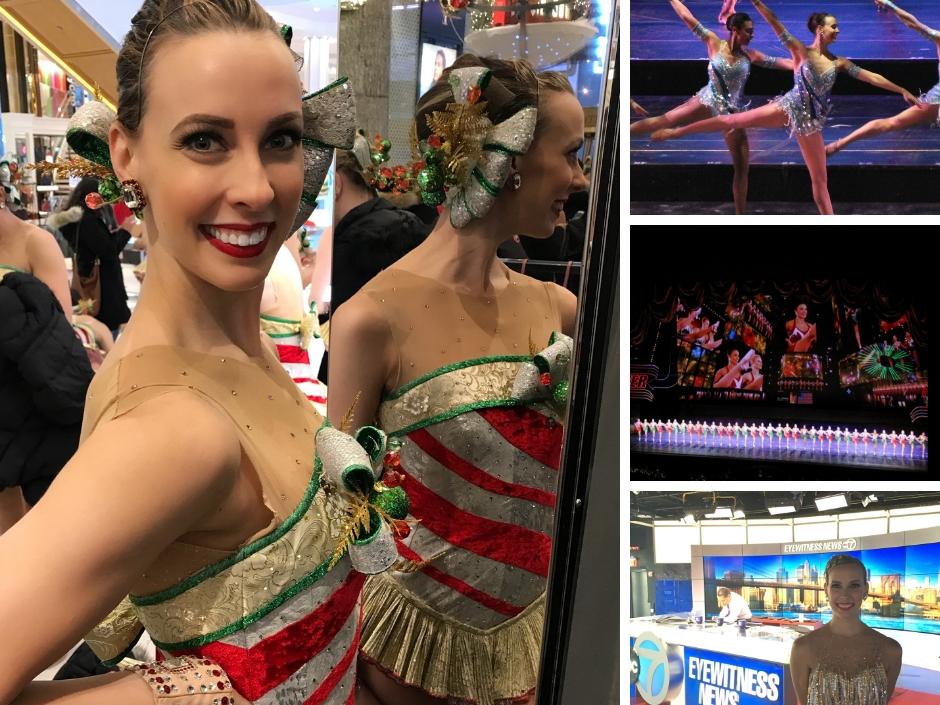 Collage of Rockette photos