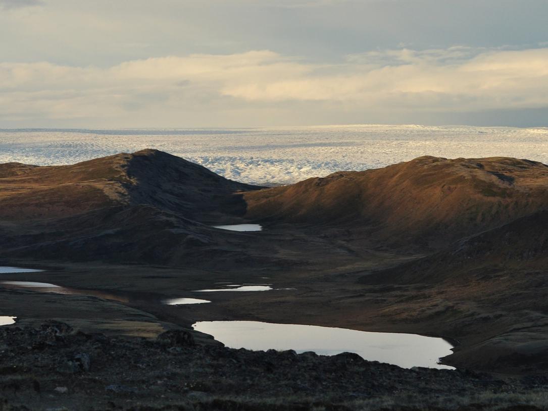 landscape view of Arctic tundra