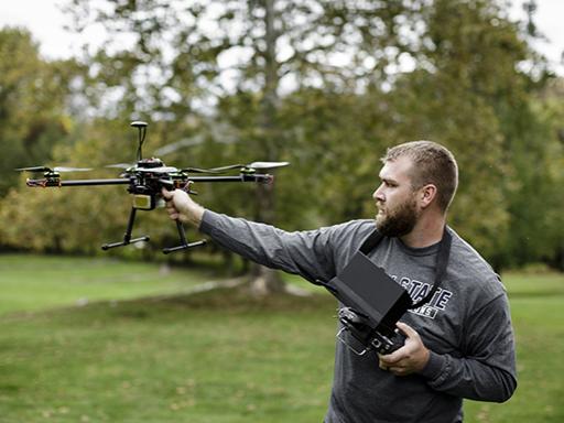Kyle with drone