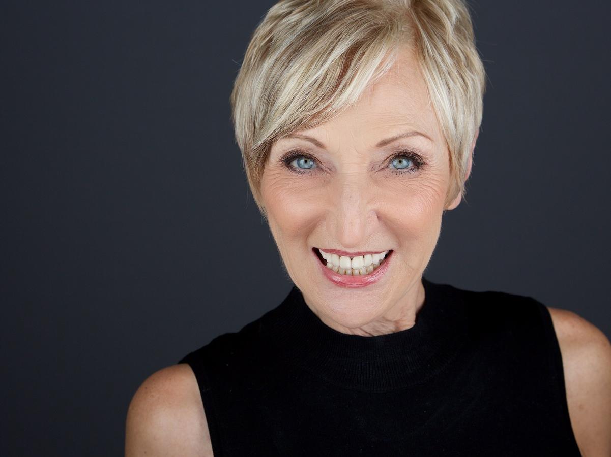woman with short hair headshot