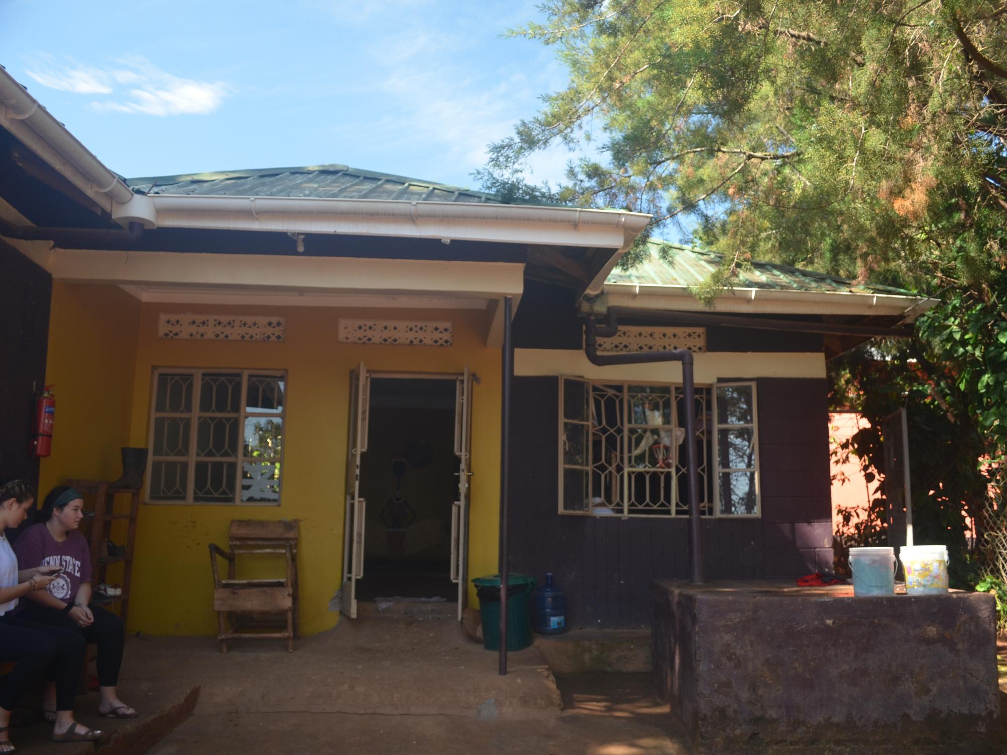 A house in Uganda