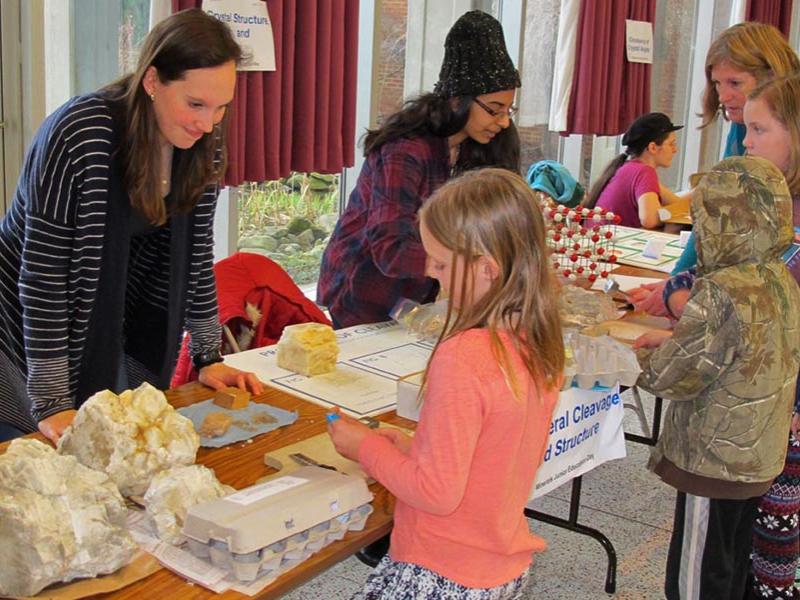 Students at Minerals Junior Education Day 