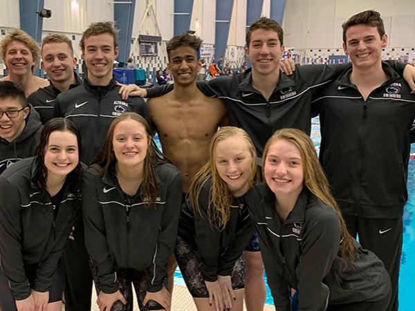 The 2019-2020 Altoona Men's and Women's Swimming Teams