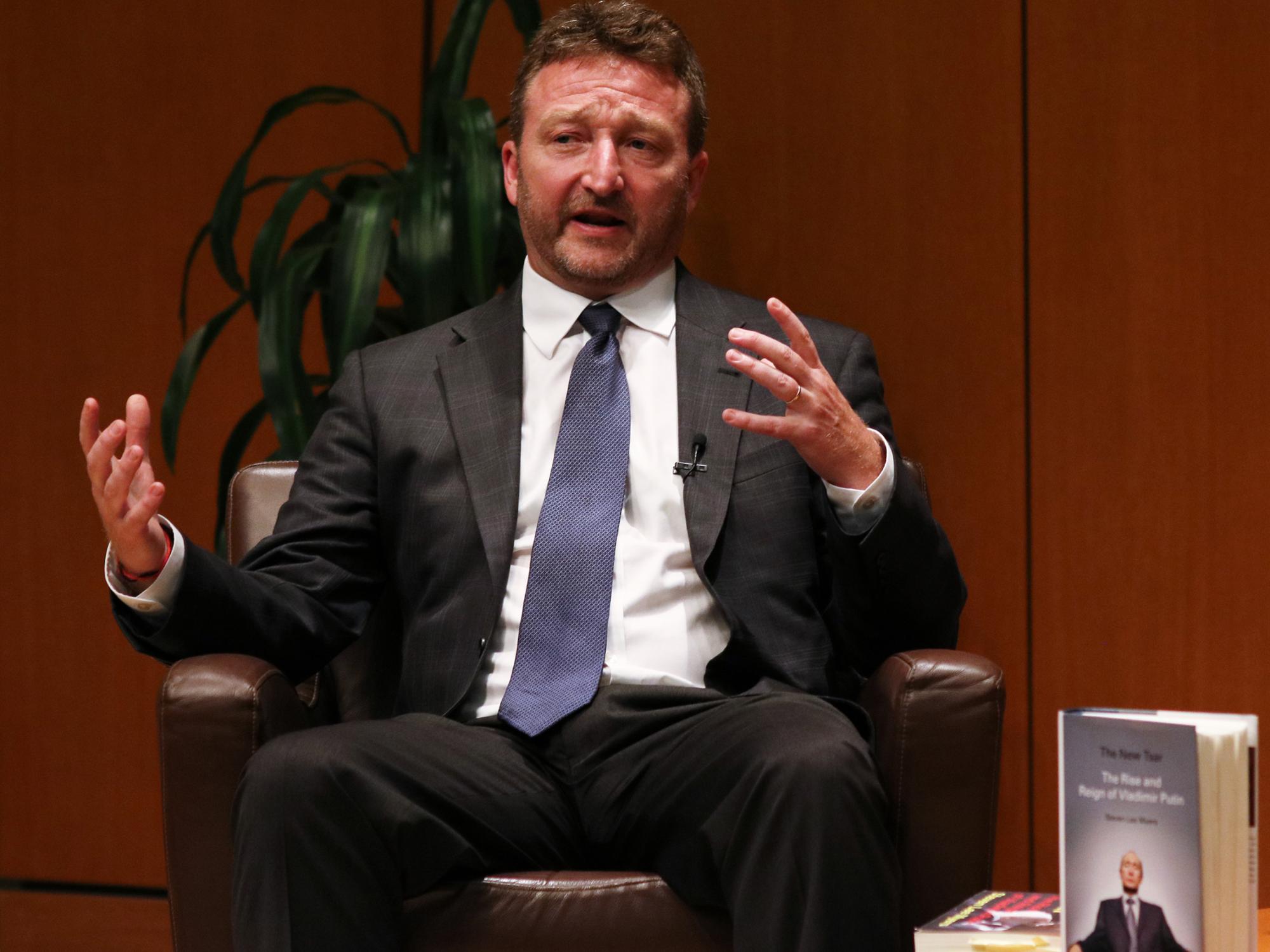 New York Times correspondent Steven Lee Myers, author of "The New Tsar: The Rise and Reign of Vladimir Putin"