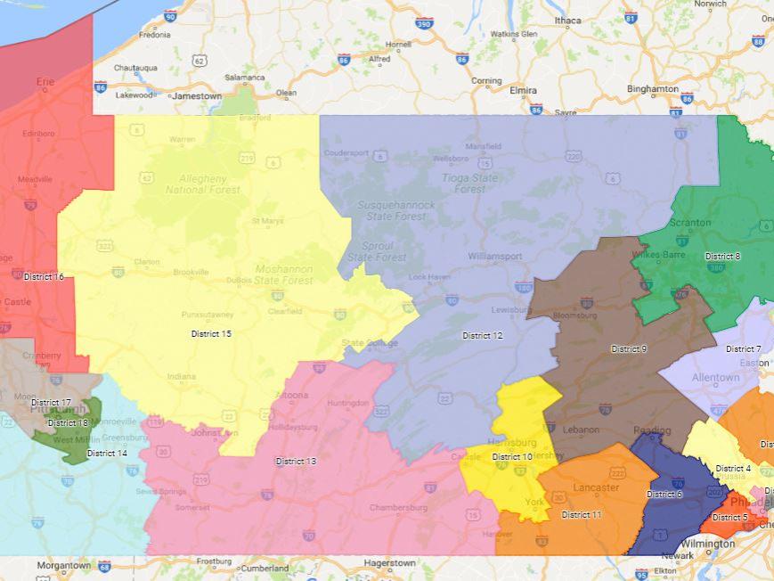 PA Congressional Map