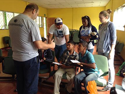 Dr. Konak and students