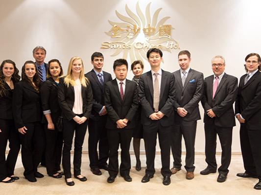 Students at  Las Vegas Sands in Macau
