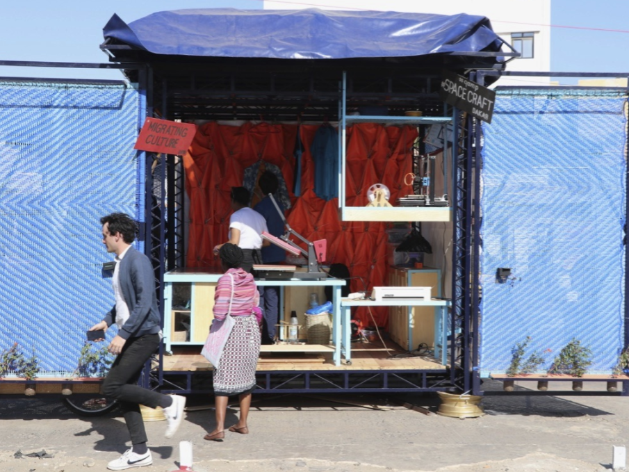 module used as popup store
