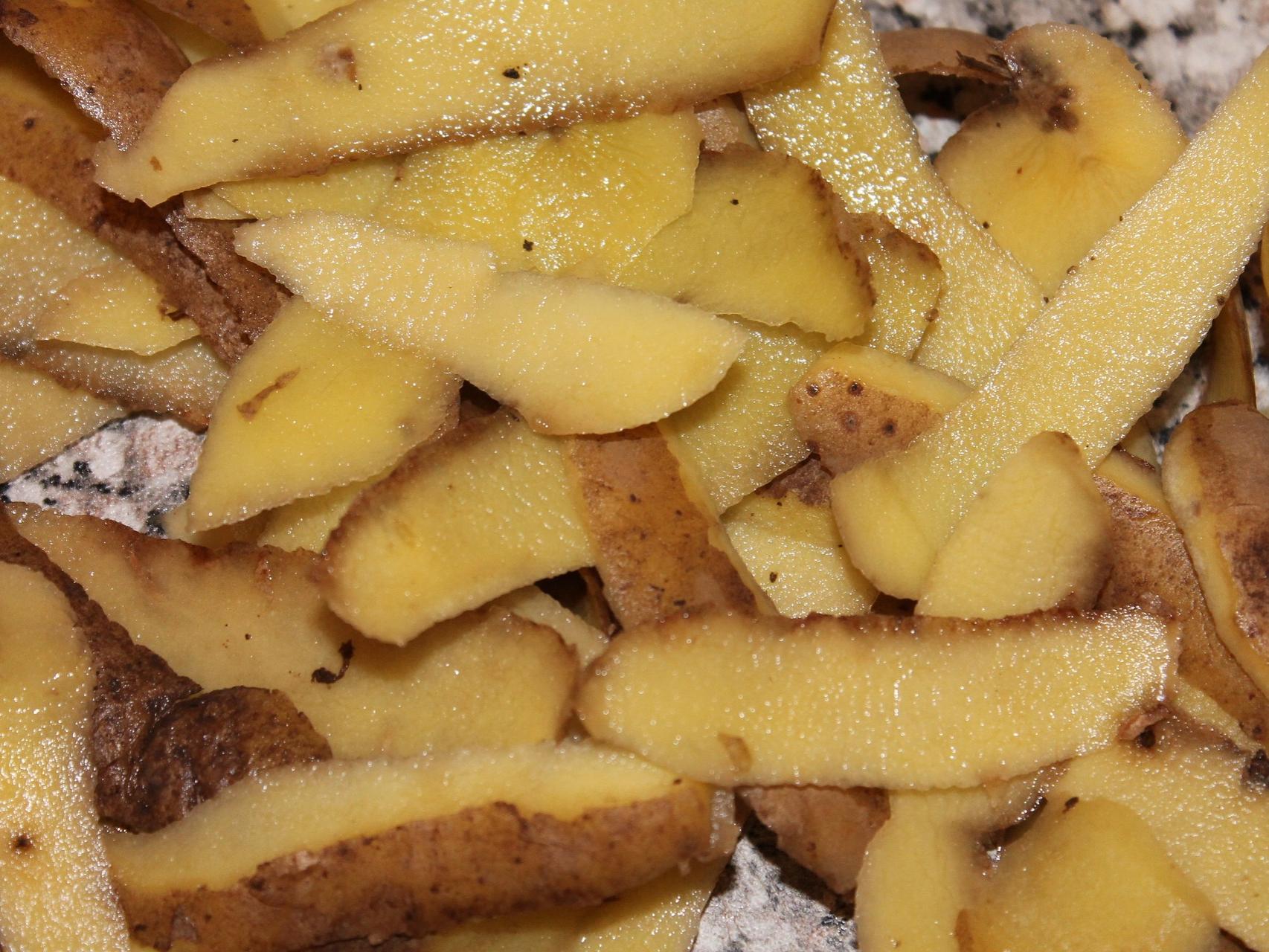 potato peels